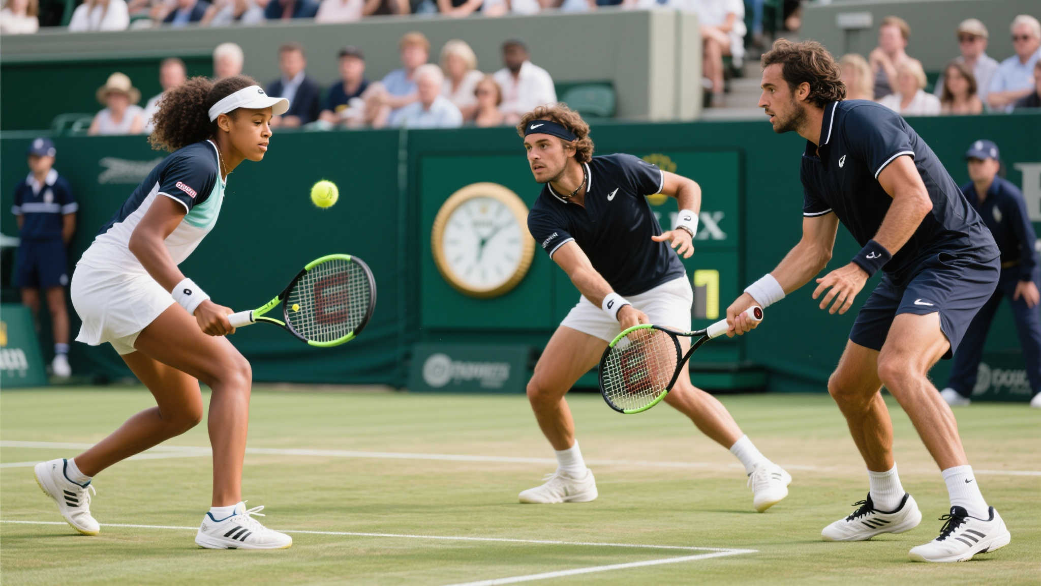 保利尼与高芙联手献上网球巅峰之战 保利尼与高芙联手献上网球巅峰之战